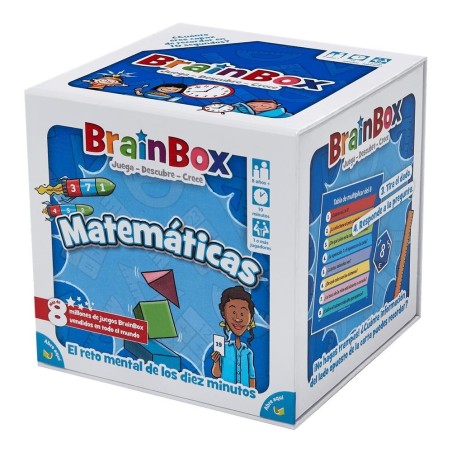 Juego De Mesa Brainbox Matematicas Edad Recomendada 8 Años