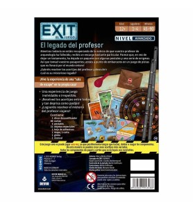 Juego De Mesa Devir Exit El Legado Del Profesor