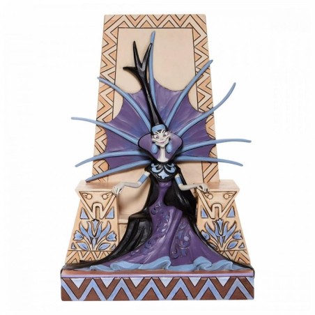 Figura Enesco Disney El Emperador Kuzco Yzma En Su Trono