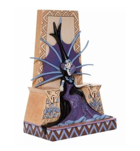 Figura Enesco Disney El Emperador Kuzco Yzma En Su Trono