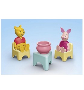 Playmobil Junior  Disney: Winnie The Pooh Y Piglet Casa Del Árbol