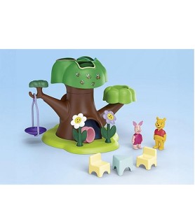 Playmobil Junior  Disney: Winnie The Pooh Y Piglet Casa Del Árbol