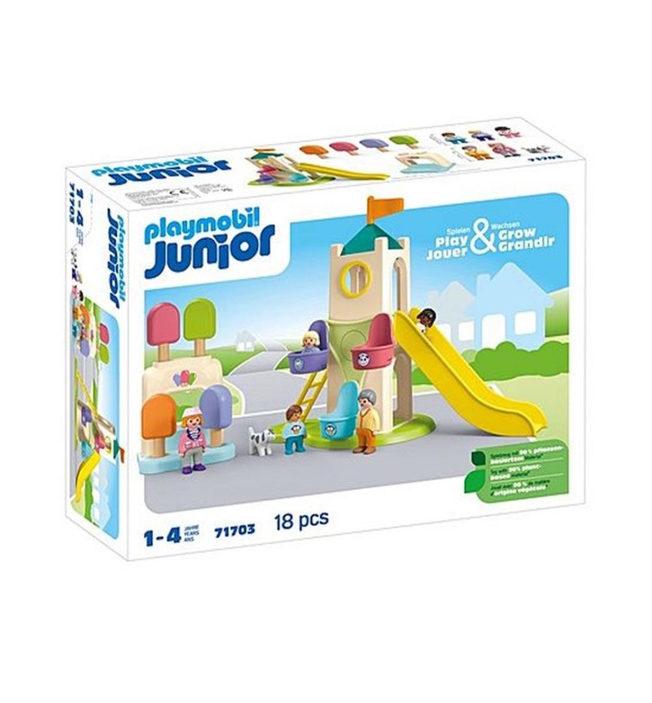 Playmobil Junior: Parque Infantil Aventura