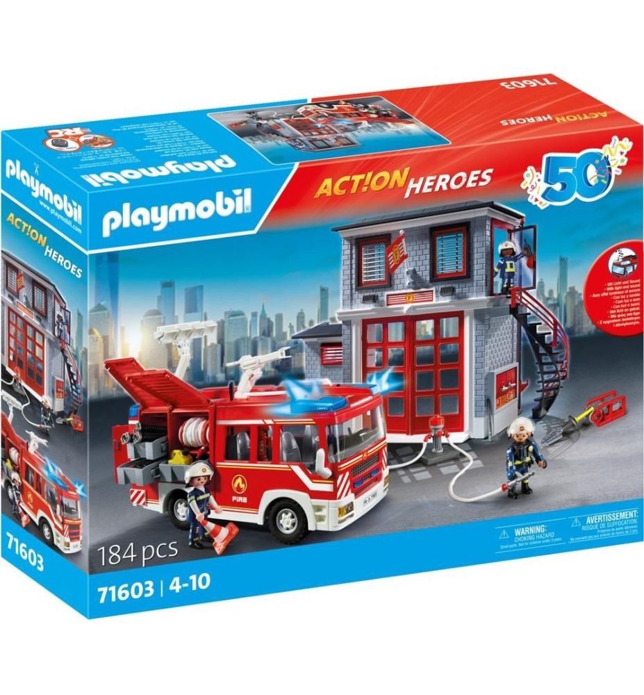 Playmobil Mega Set Bomberos