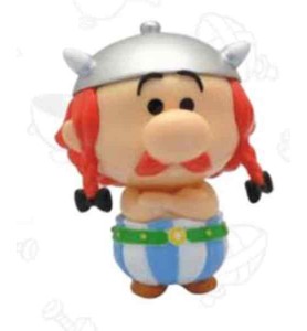 Figura Plastoy Asterix & Obelix Obelix Chibi Mini Pvc