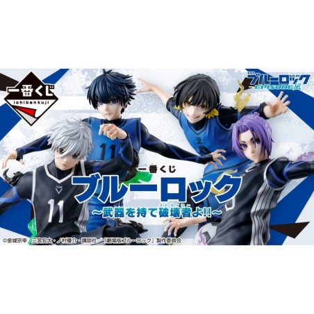 Ichiban Kuji Banpresto Blue Lock Take Up Arms Stricker