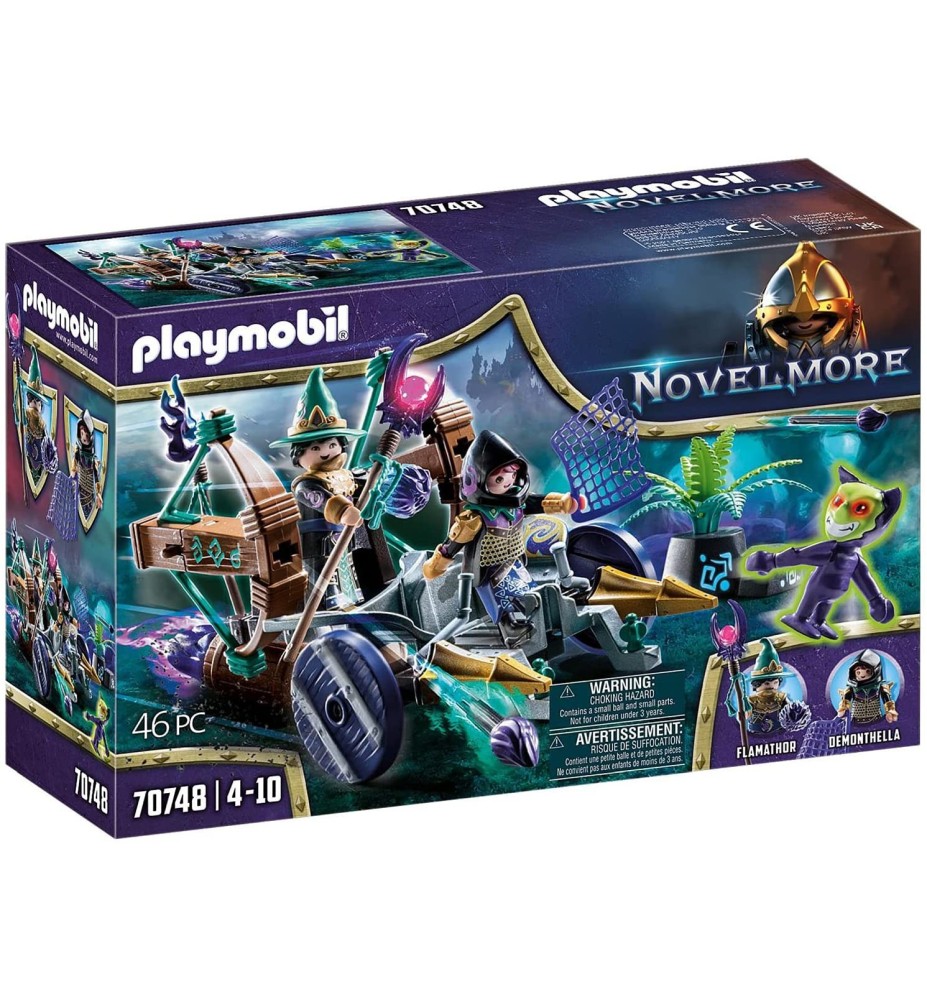 Playmobil Violet Vale -  Vehiculo De Captura De Demonios