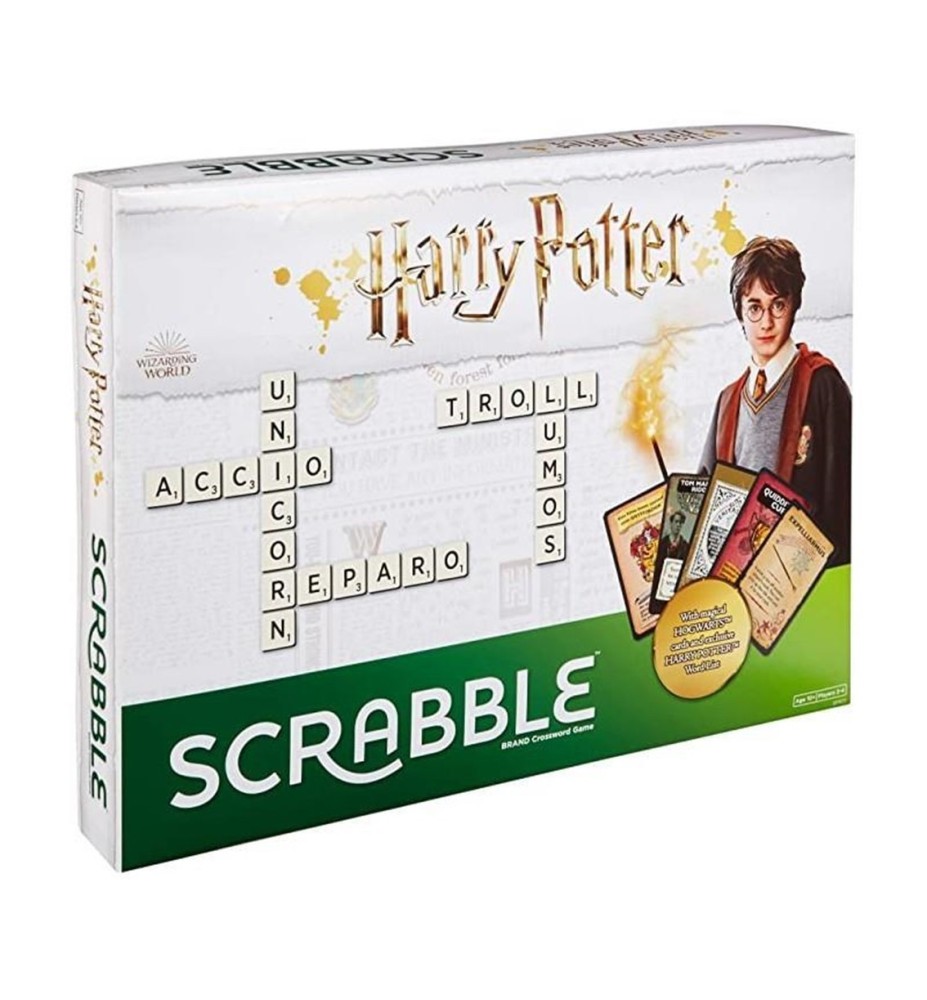 Juego De Mesa Mattel Scrabble Harry Potter Pegi 10