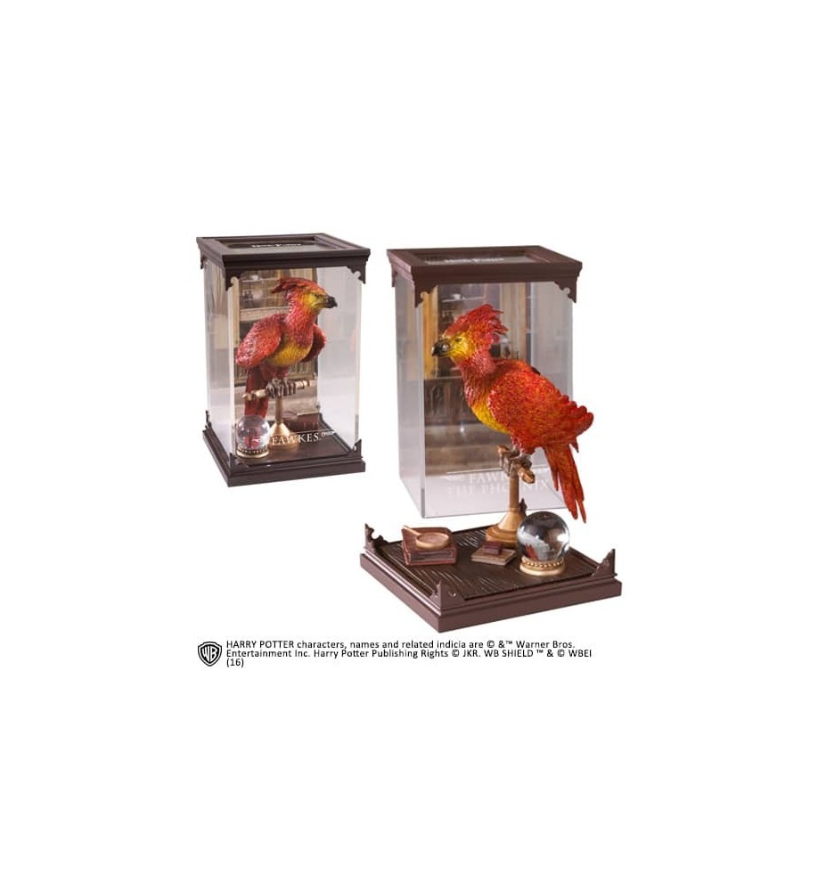 Figura The Noble Collection Harry Potter Criaturas Magicas Fawkes Fenix