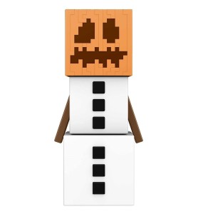 Figura Mattel Minecraft Golem De Nieve Accesorios