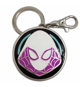 Llavero Metalico Semic Studios Logo Spider - Gwen