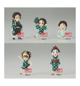 Figura Banpresto Demon Slayer Kimetsu No Yaiba World Collectable Tanjiro Kamado Unidad Aleatoria