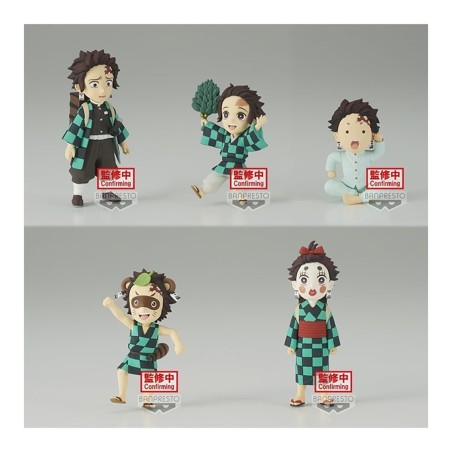 Figura Banpresto Demon Slayer Kimetsu No Yaiba World Collectable Tanjiro Kamado Unidad Aleatoria