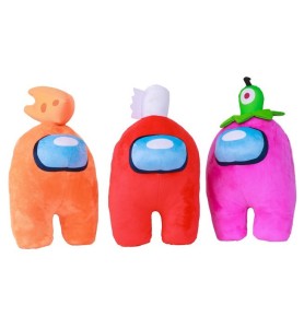 Peluche Bizak Among Us 25 -  30cms 1 Unidad Aleatoria