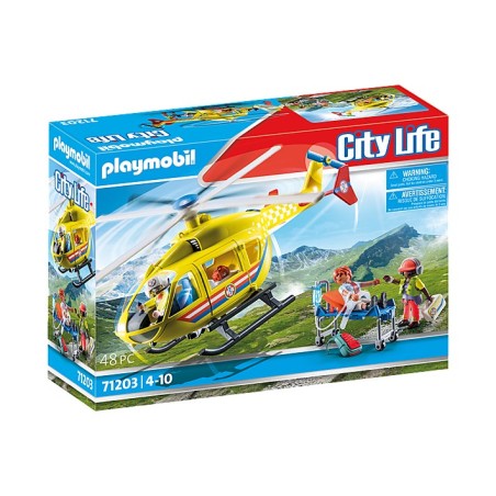 Playmobil Helicoptero De Rescate