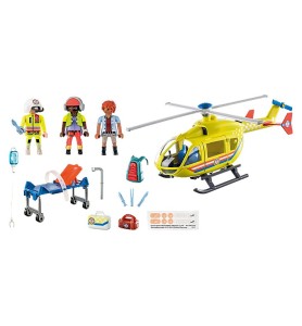 Playmobil Helicoptero De Rescate