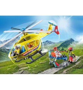 Playmobil Helicoptero De Rescate