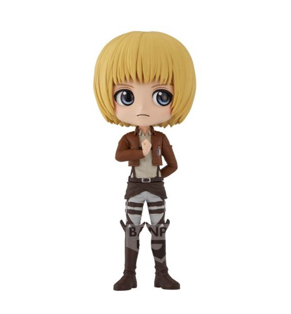 Figura Banpresto Q Posket Ataque A Los Titanes Armin Arlert 14cm