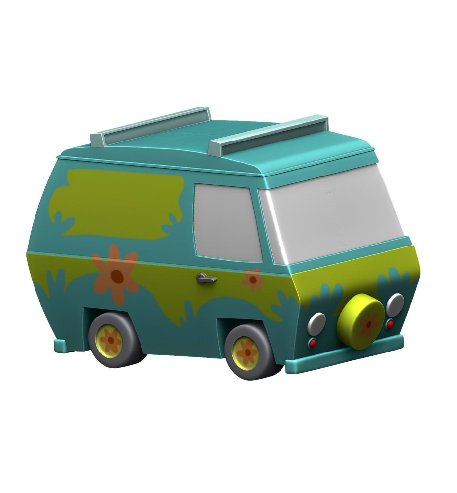 Figura Hucha Plastoy Scooby Doo Chibi Furgoneta Mystery Machine