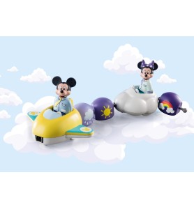 Playmobil 1.2.3 & Disney Mickey Y Minnie Tren Nube