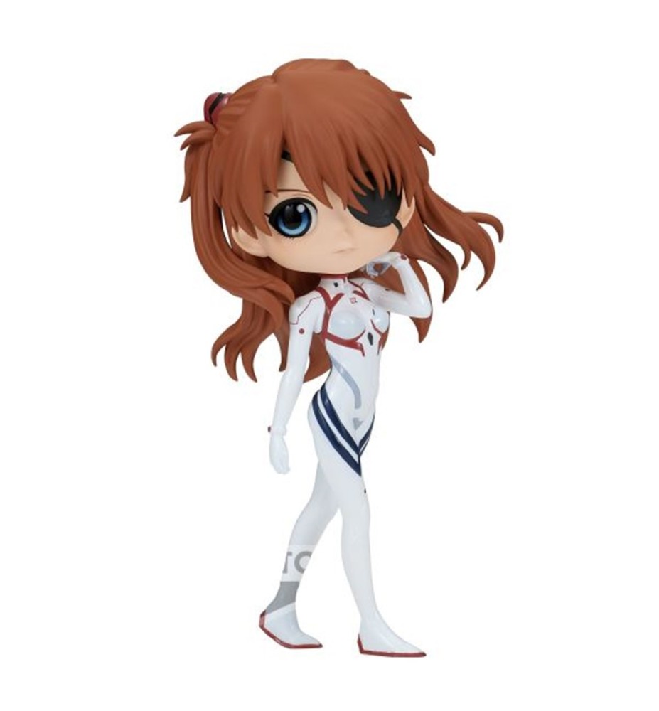 Figura Banpresto Q Posket Evangelion : 3.0+1.0 Plugsuit Style Asuka Shikinami Langley Ver.a 14cm