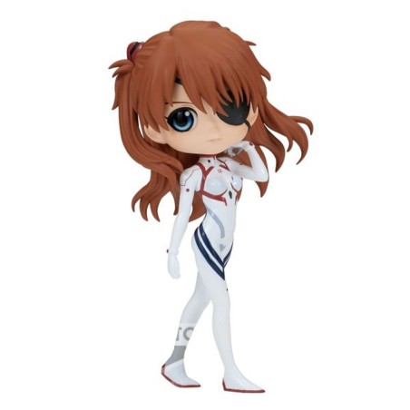 Figura Banpresto Q Posket Evangelion : 3.0+1.0 Plugsuit Style Asuka Shikinami Langley Ver.a 14cm