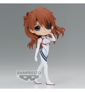 Figura Banpresto Q Posket Evangelion : 3.0+1.0 Plugsuit Style Asuka Shikinami Langley Ver.a 14cm