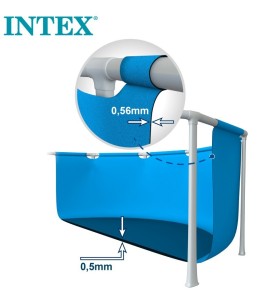 Intex 28270 Piscina Desmontable Tubular 220x150x60cm