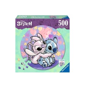 Puzzle Ravensburger Stitch Y Ángel 500 Piezas