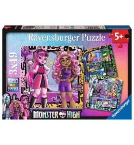 Puzzle Ravensburger Monster High 3x49