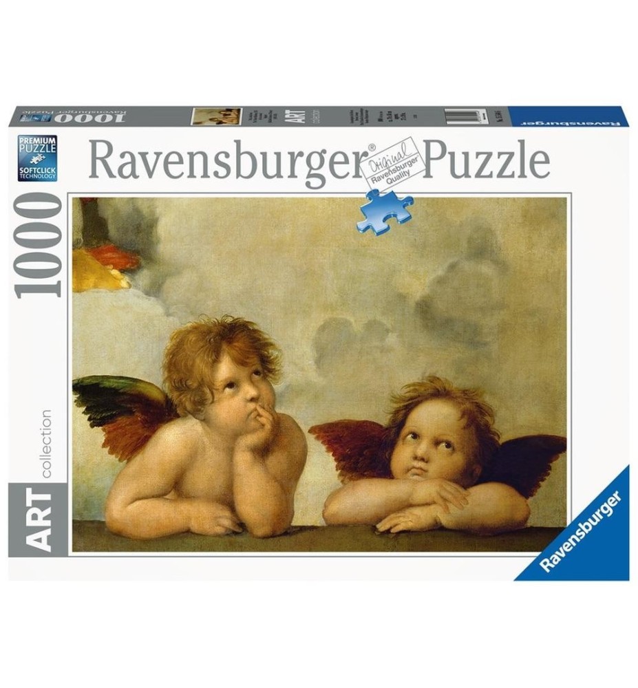 Puzzle Ravensburger Raffaello: Cherubini 1000 Piezas