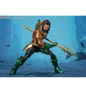 Figura Tamashii Nations Aquaman Y El Reino Perdido Sh Figuarts Aquaman 16cm