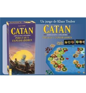 Juego De Mesa Devir Catan Piratas Y Exploradores 5 - 6 Jugadores