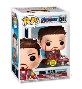 Funko Pop Marvel Endgame I Am Iron Man Glow In The Dark Edicion Especial Brillo En La Oscuridad 47096