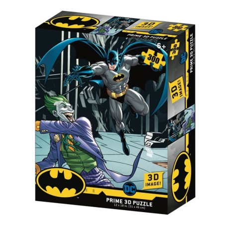 Puzzle 3d Lenticular DC Comics Batman Vs Joker 300 Piezas