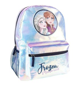 Mochila Casual Iridiscente Cerdá Disney Frozen 2 Anna & Elsa Azul 36 Cm