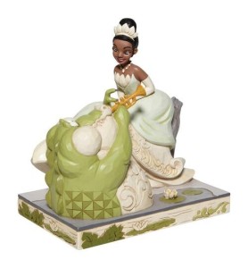 Figura Enesco Disney La Princesa Tiana Y El Sapo Tiana Con Cocodrilo