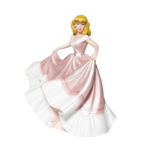 Figura Enesco Disney La Cenicienta La Cenicienta Con Vestido Rosa