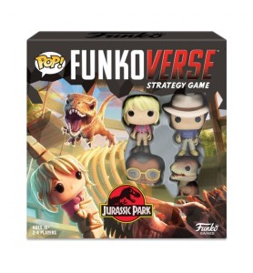 Juego De Mesa Funkoverse Jurassic Park Edicion 100 Version Ingles