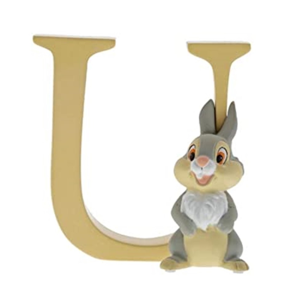 Figura Enesco Disney Bambi Tambor Letra U