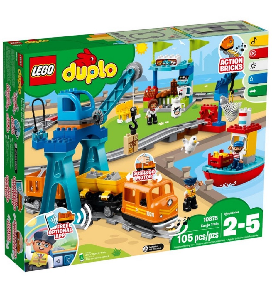 Lego Duplo Tren De Mercancias