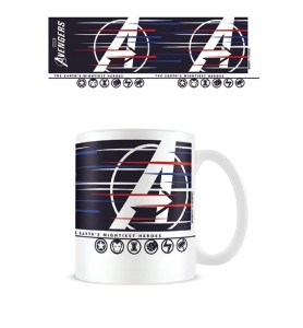 Taza De Desayuno Pyramid Marvel Avengers Los Vengadores Logo