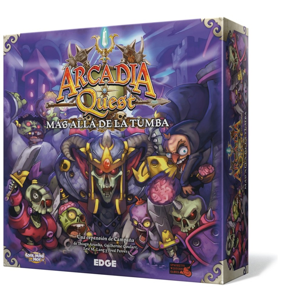 Juego De Mesa Arcadia Quest: Mas Alla De La Tumba Pegi 14