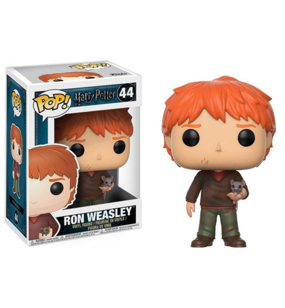 Funko Pop Harry Potter Ron Weasley Con Scabbers 14938 - Px - 1w9