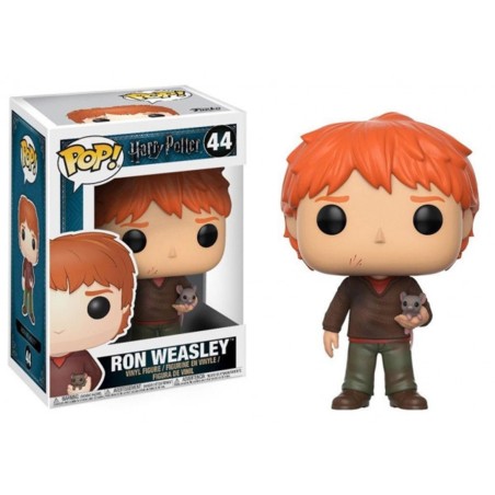 Funko Pop Harry Potter Ron Weasley Con Scabbers 14938 - Px - 1w9