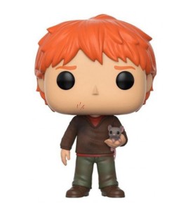 Funko Pop Harry Potter Ron Weasley Con Scabbers 14938 - Px - 1w9