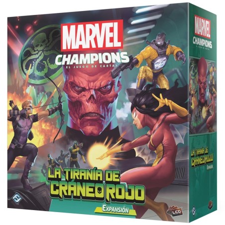 Juego De Mesa Marvel Champions: La Tirania De Craneo Rojo 265 Cartas Pegi 14