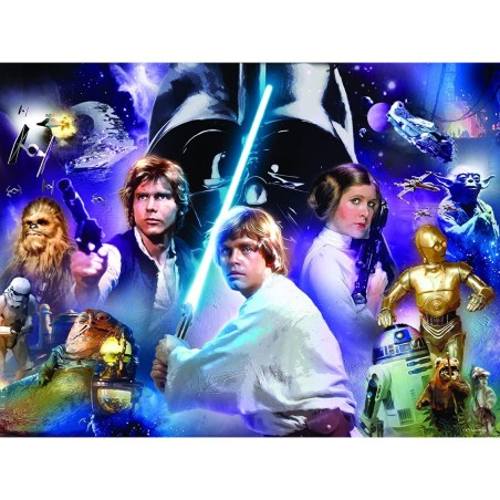 Puzle Lenticular Prime 3d 500 Piezas Star Wars Personajes