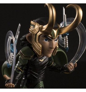 Figura Quantum Mechanix Marvel Thor Ragnarok Loki Diorama