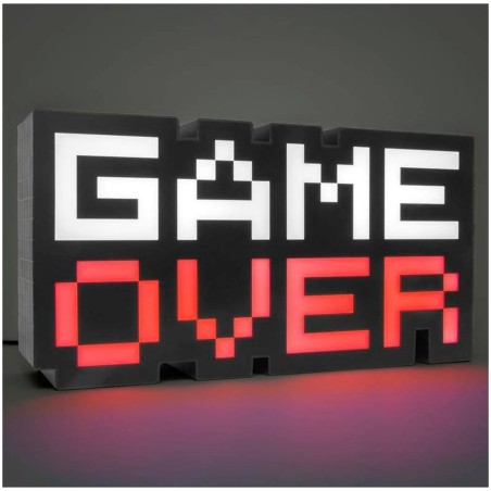 Lámpara Paladone Videojuegos Game Over